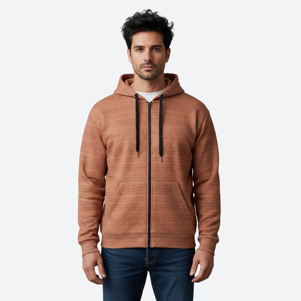 Sudadera Siroco Arena Con Capucha y Cremallera BüBe