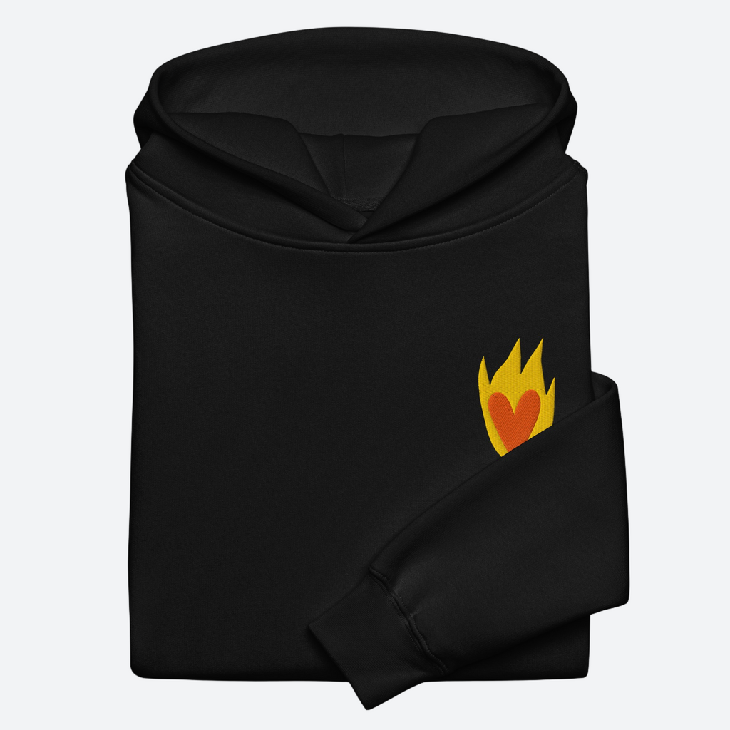 Sudadera Oversize Llama Minimal - Bordado BüBe