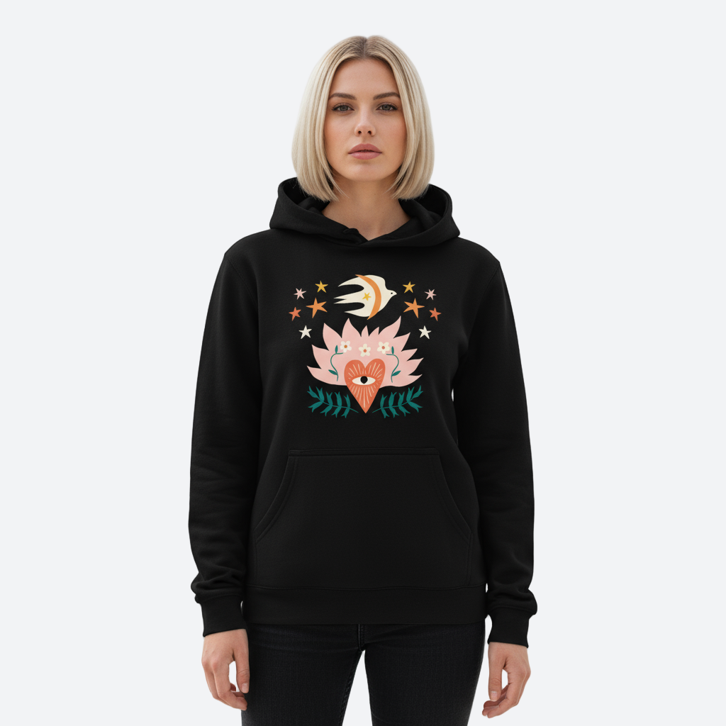 Sudadera Oversize Jardín Estelar BüBe