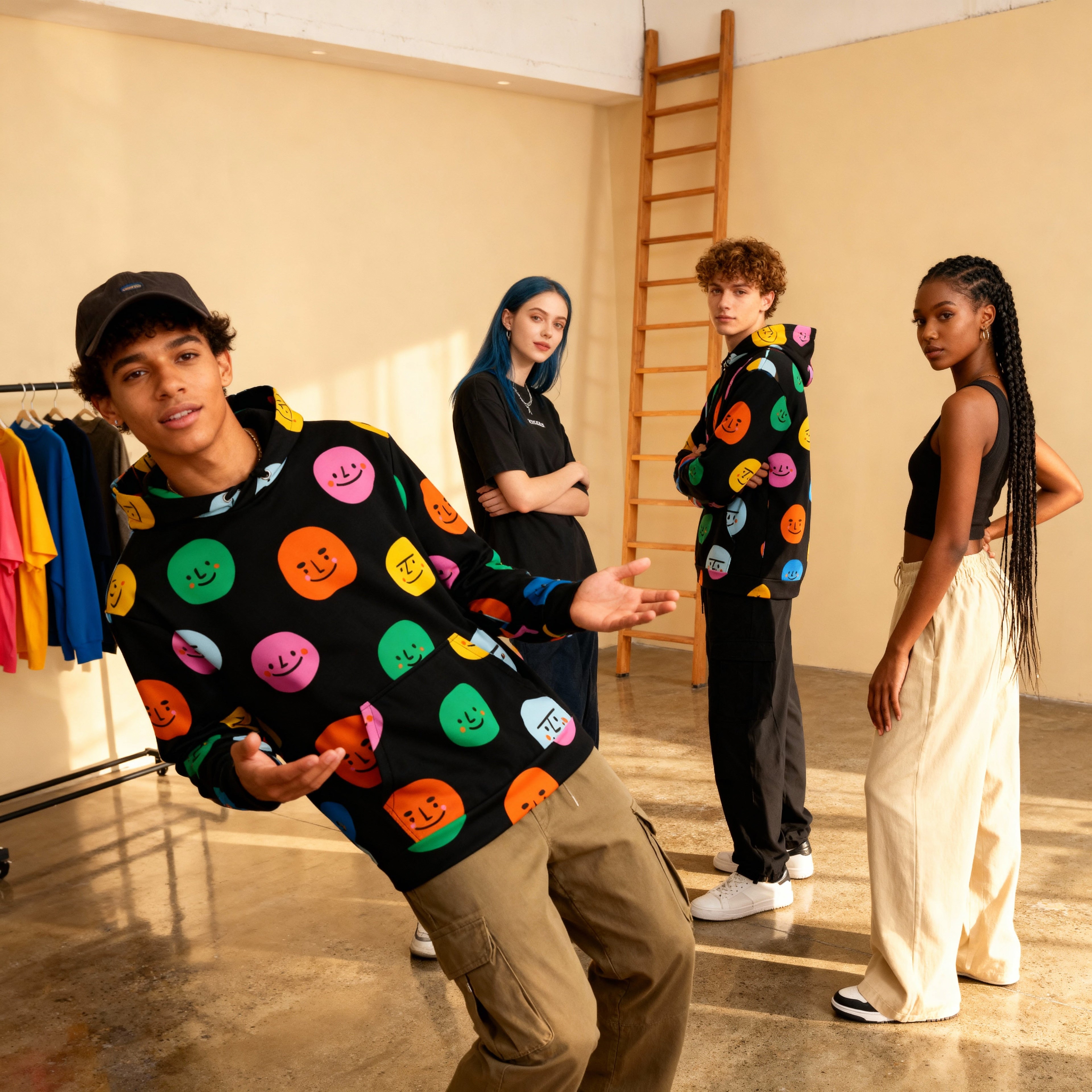 Sudadera Unisex “Good Vibes” - BüBe 