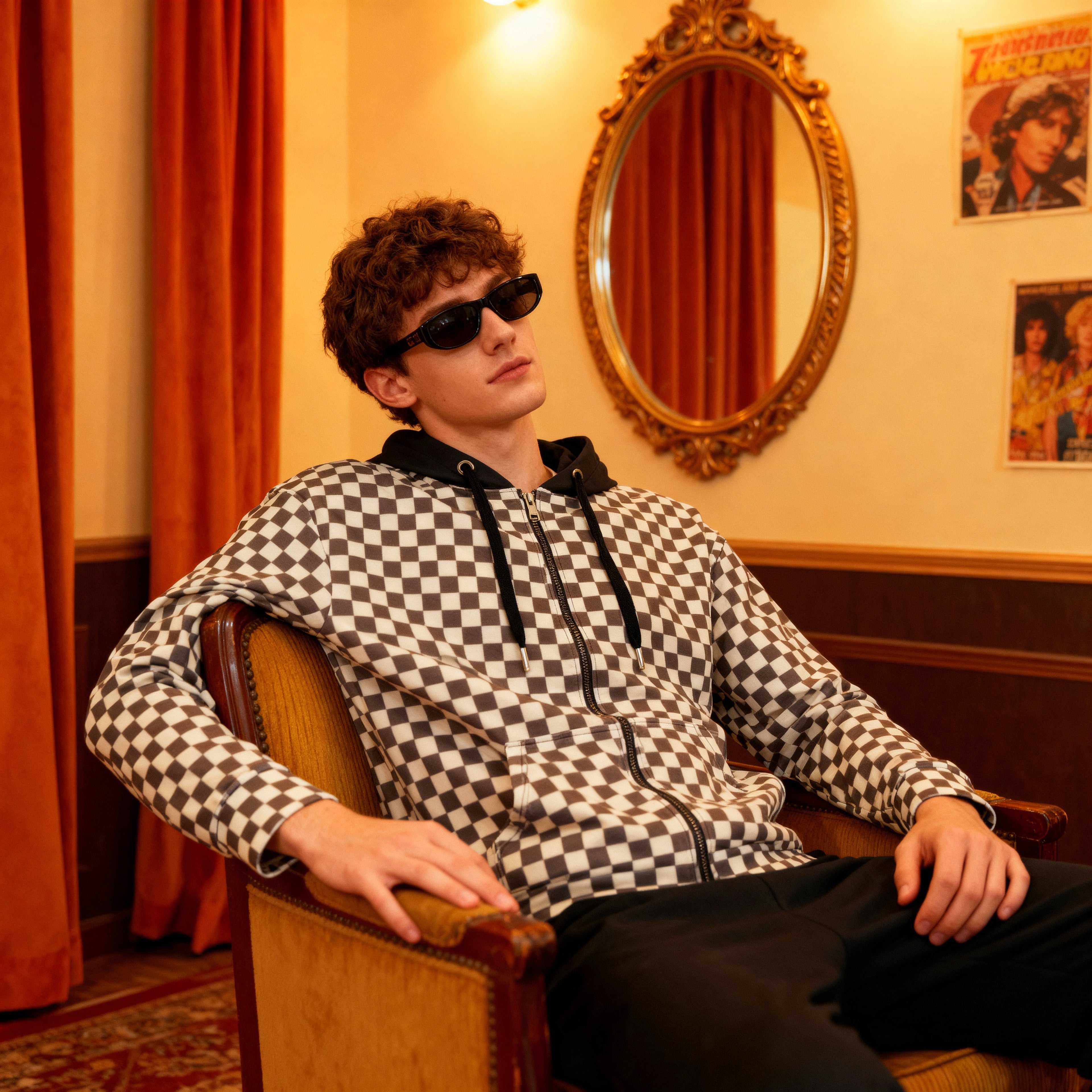 Sudadera Damero Urbano BüBe