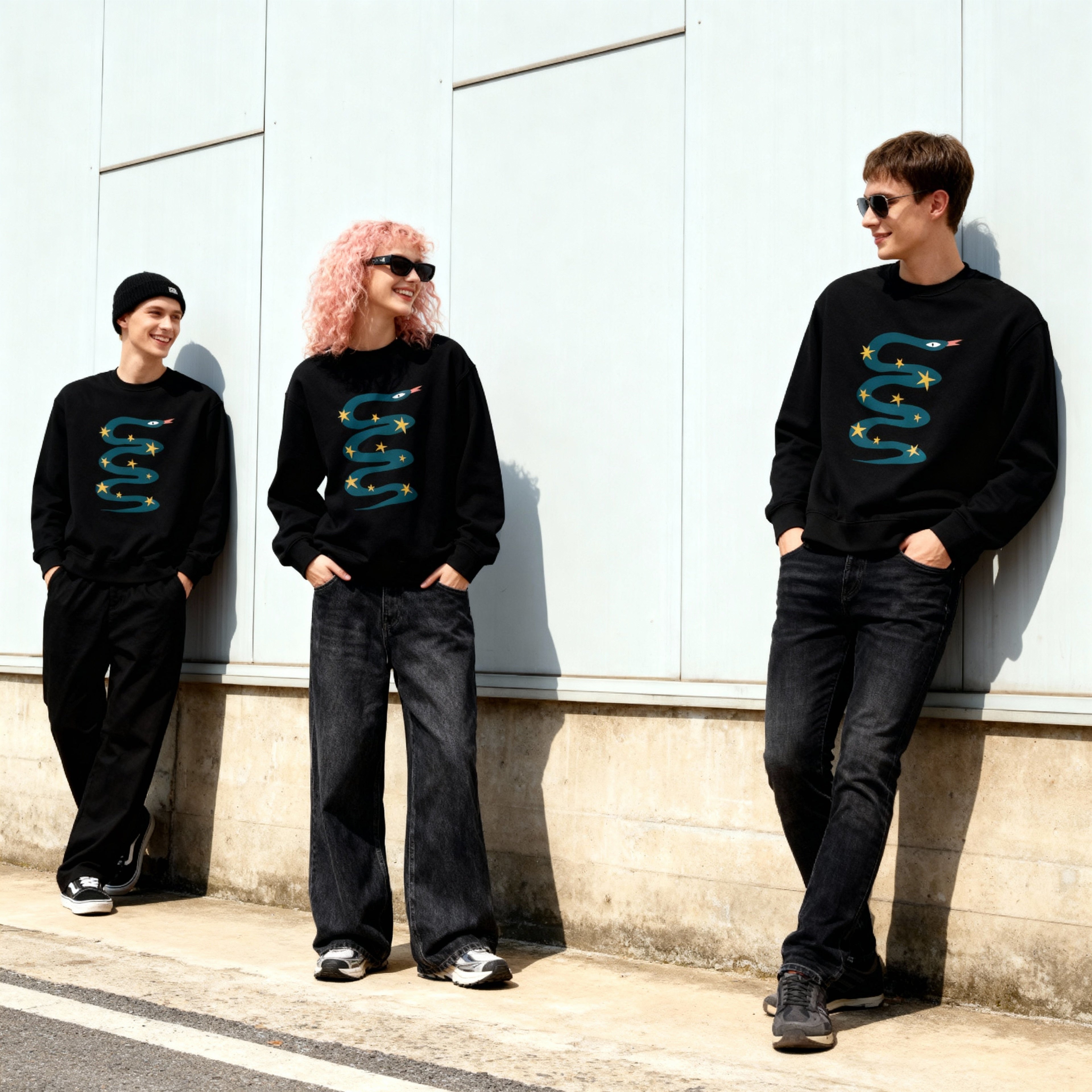 Sudadera Gruesa Oversize Boa Estelar BüBe