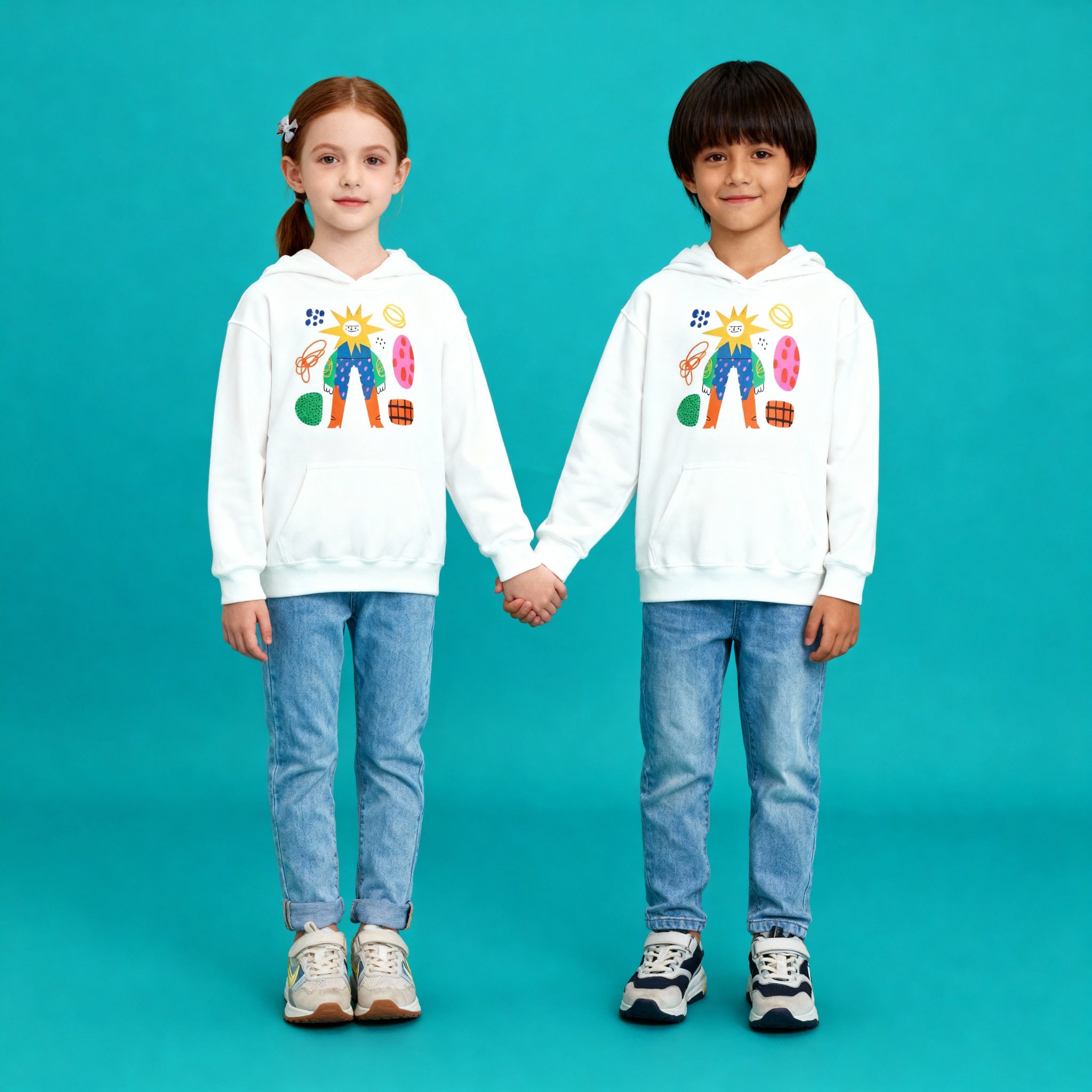 Sudadera con Capucha Arte Libre BüBe