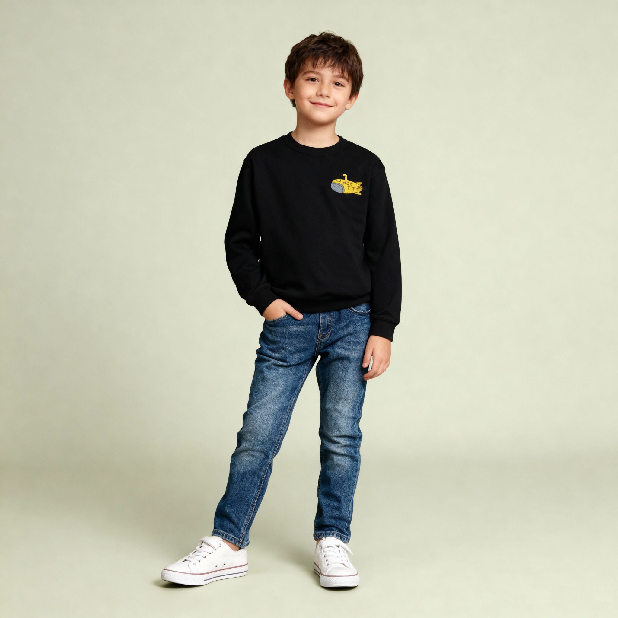 Sudadera Infantil Yellow Beat BüBe Kids