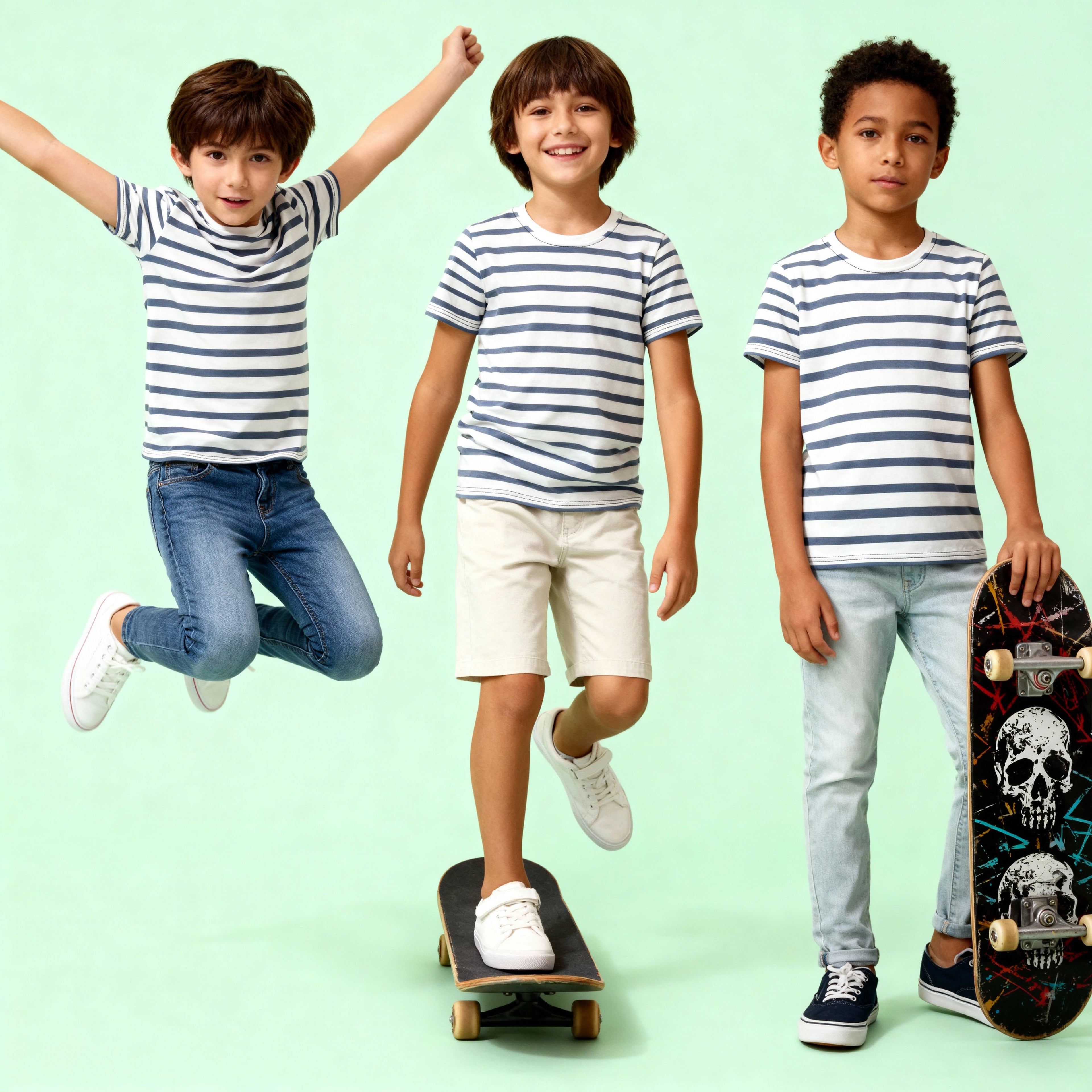 Camiseta infantil Marinera Moderna BüBe