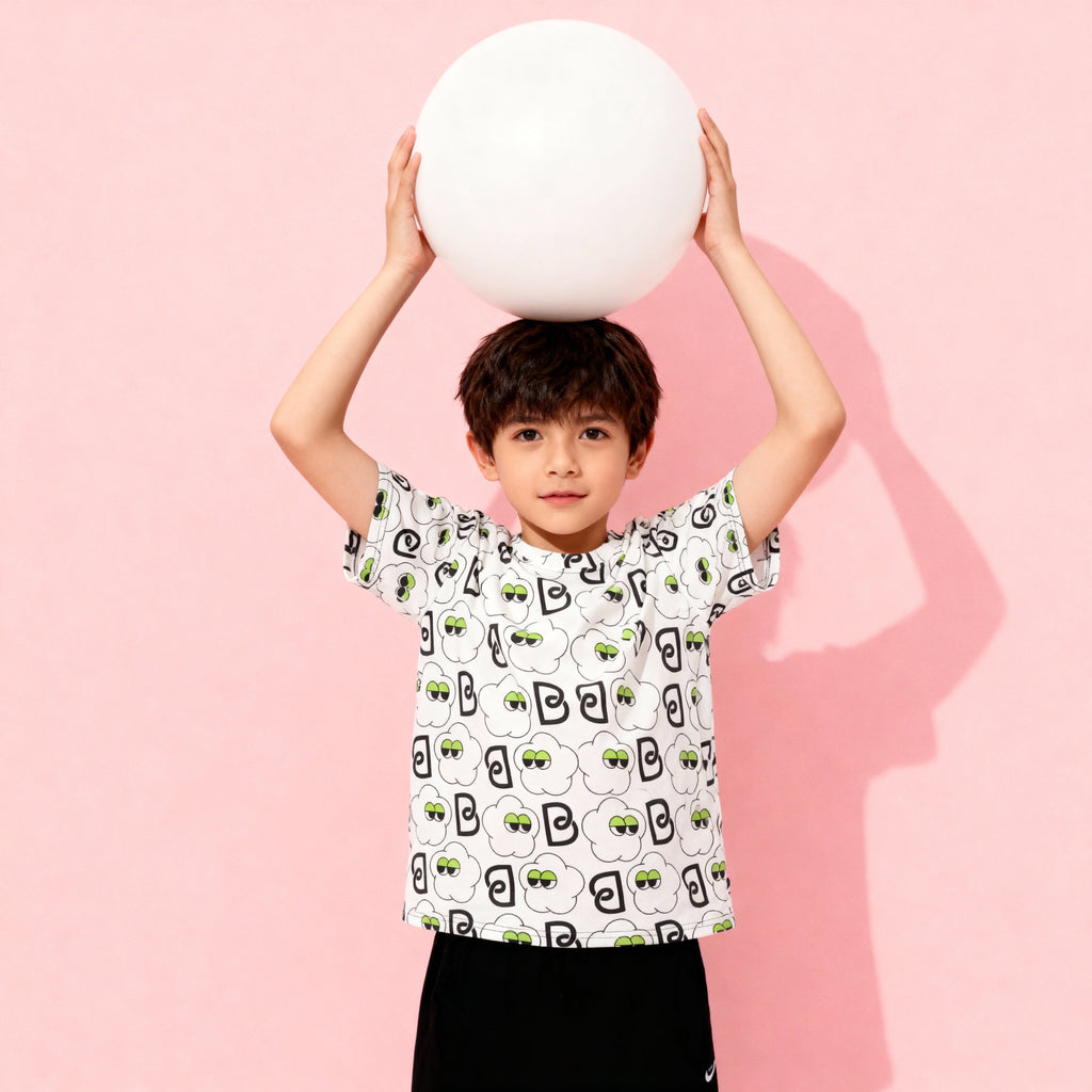 Camiseta cuello redondo niño - BüBe 