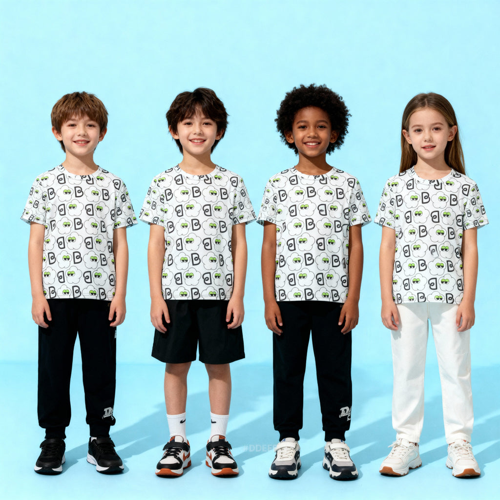 Camiseta cuello redondo niño - BüBe 