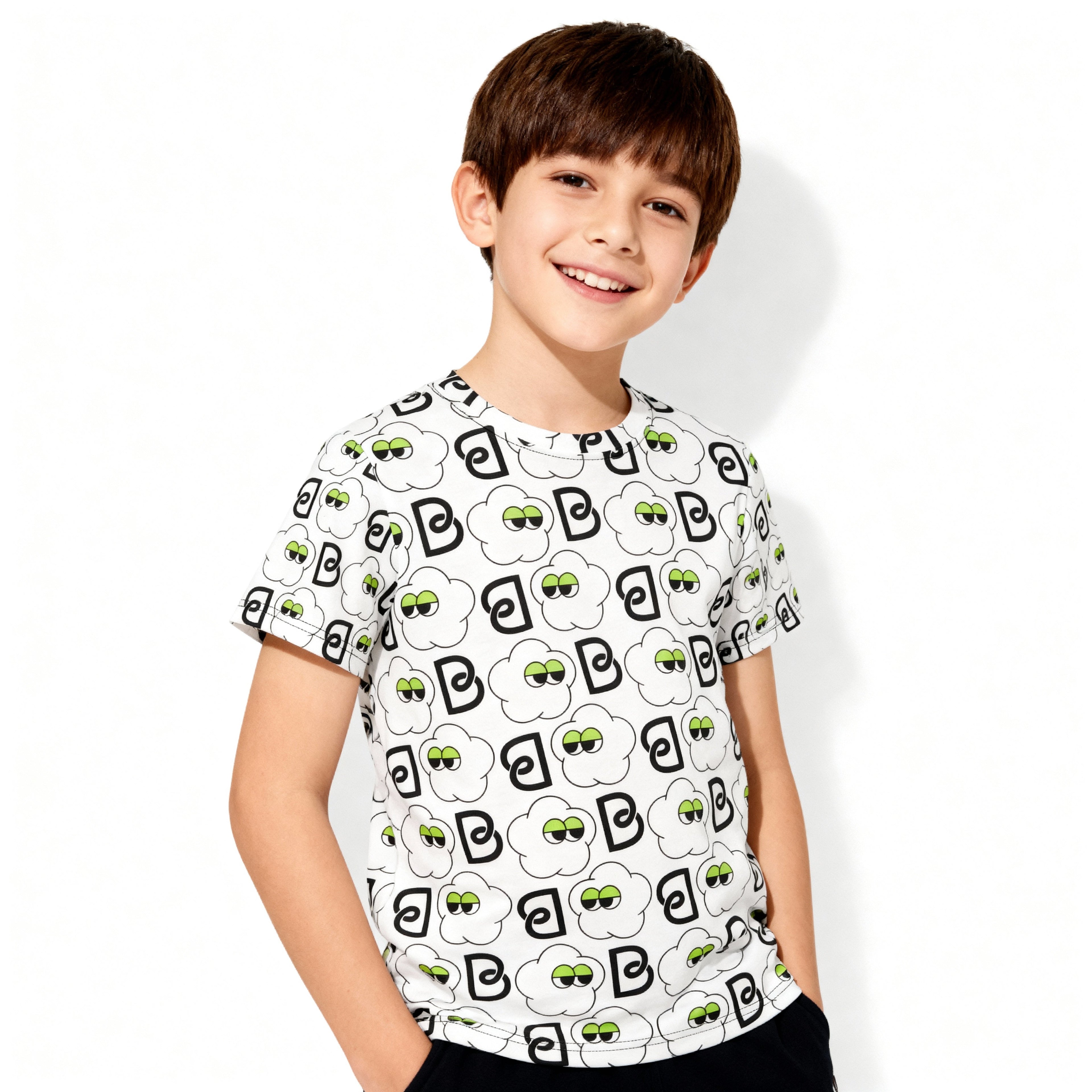 Camiseta cuello redondo niño - BüBe 