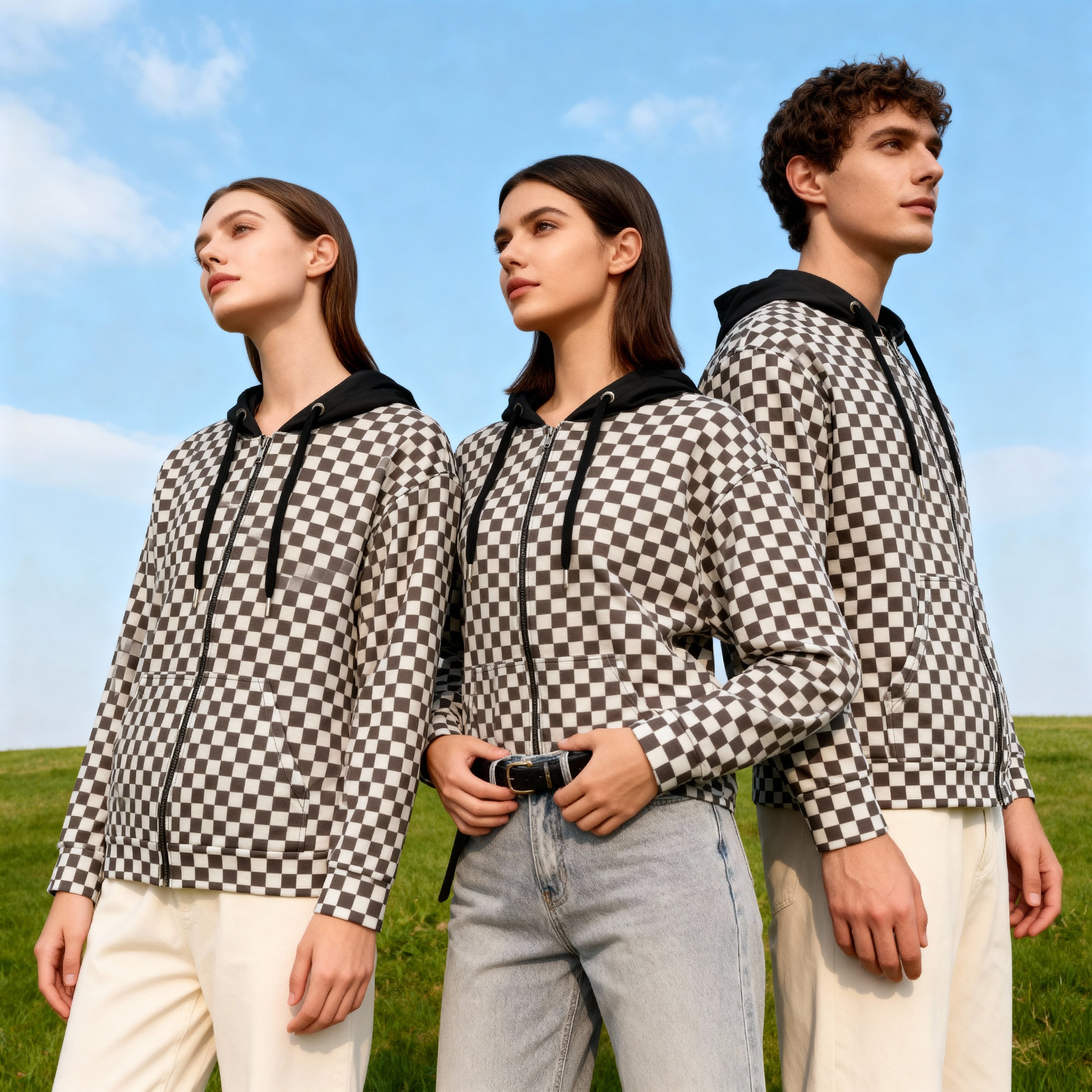 Sudadera Damero Urbano BüBe