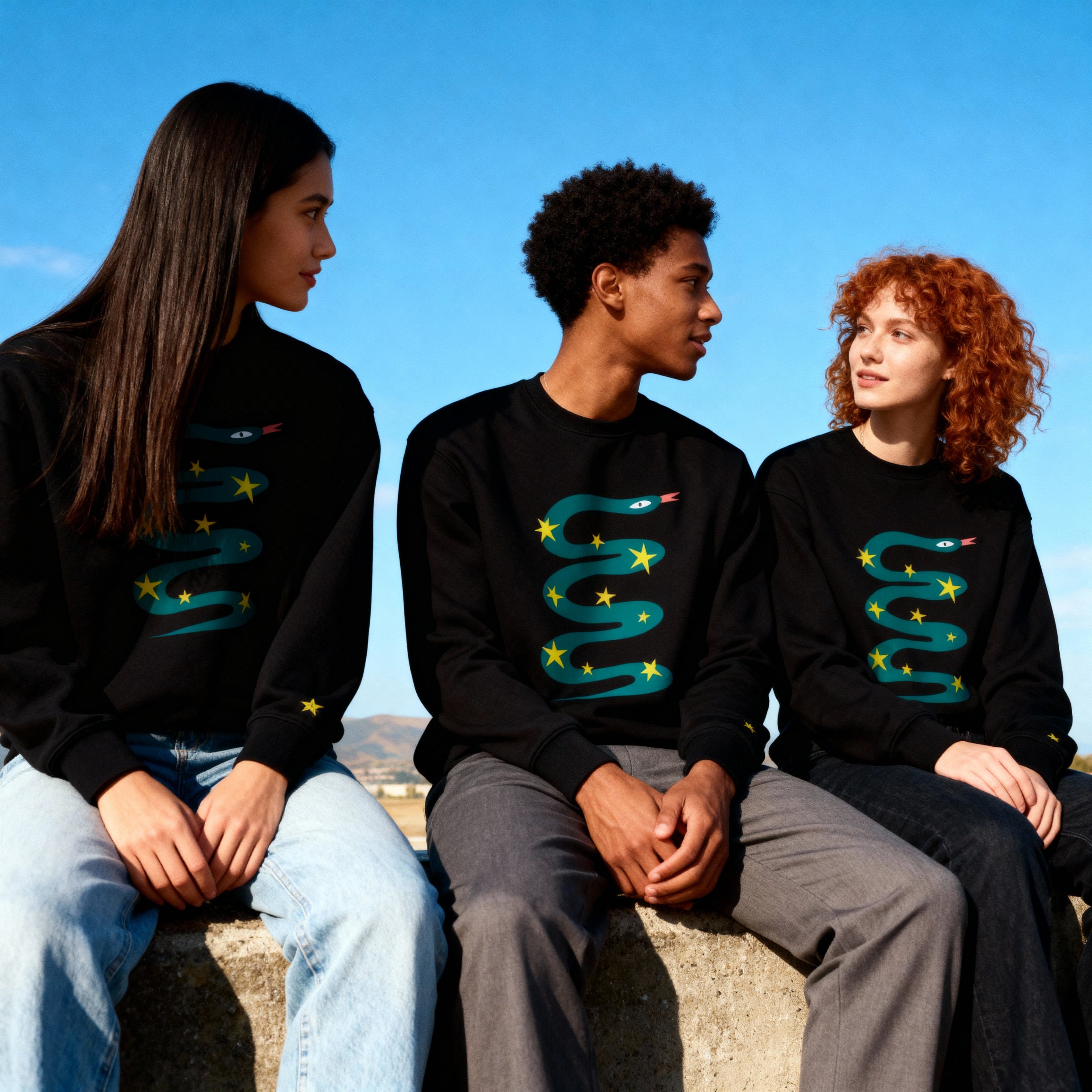 Sudadera Gruesa Oversize Boa Estelar BüBe