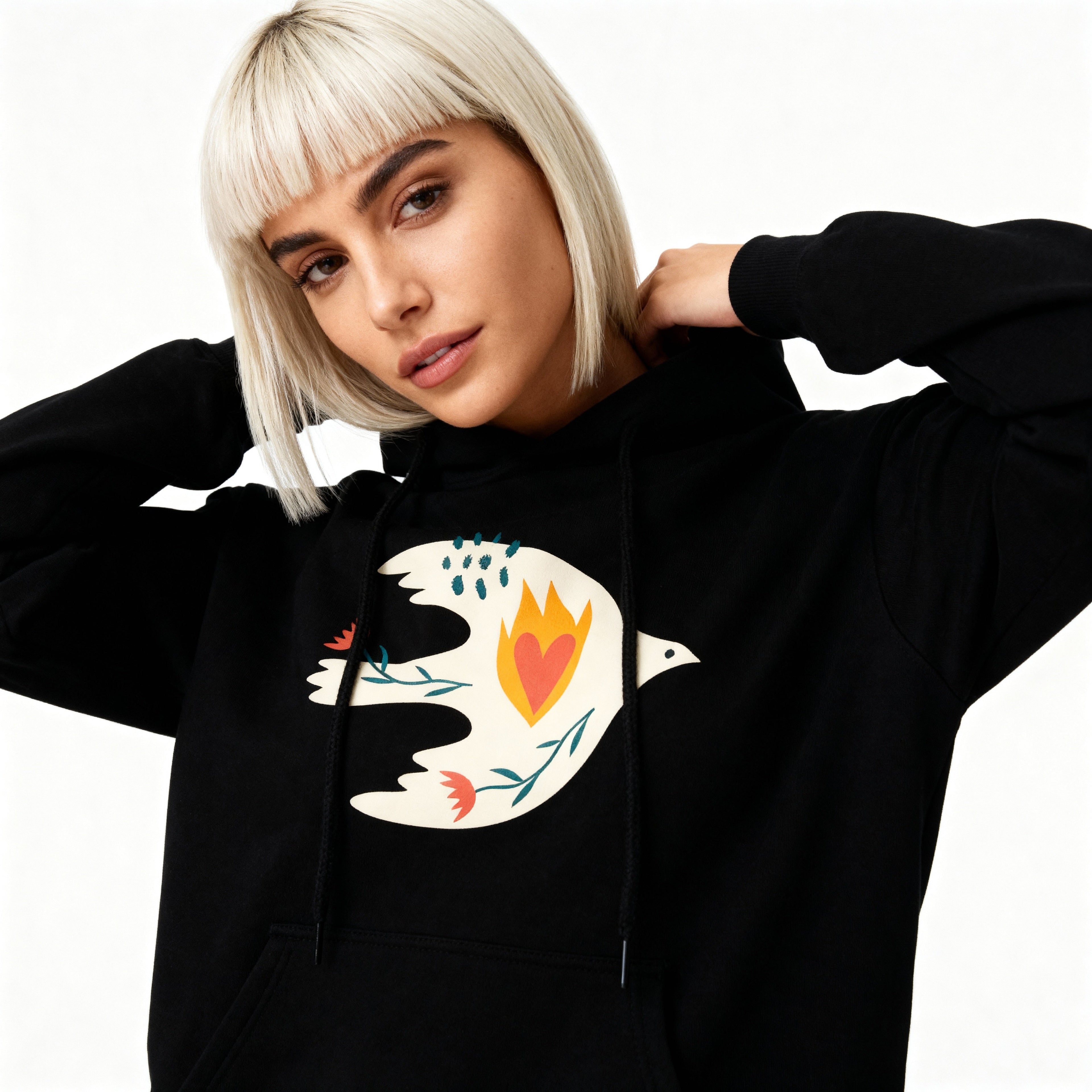 Sudadera oversize Koi Nocturno BüBe
