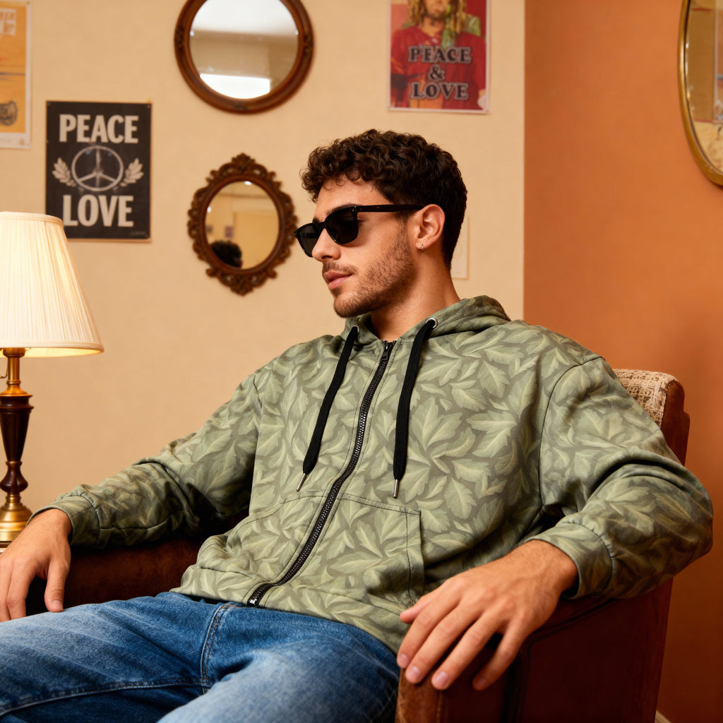 Sudadera con capucha y cremallera unisex BüBe