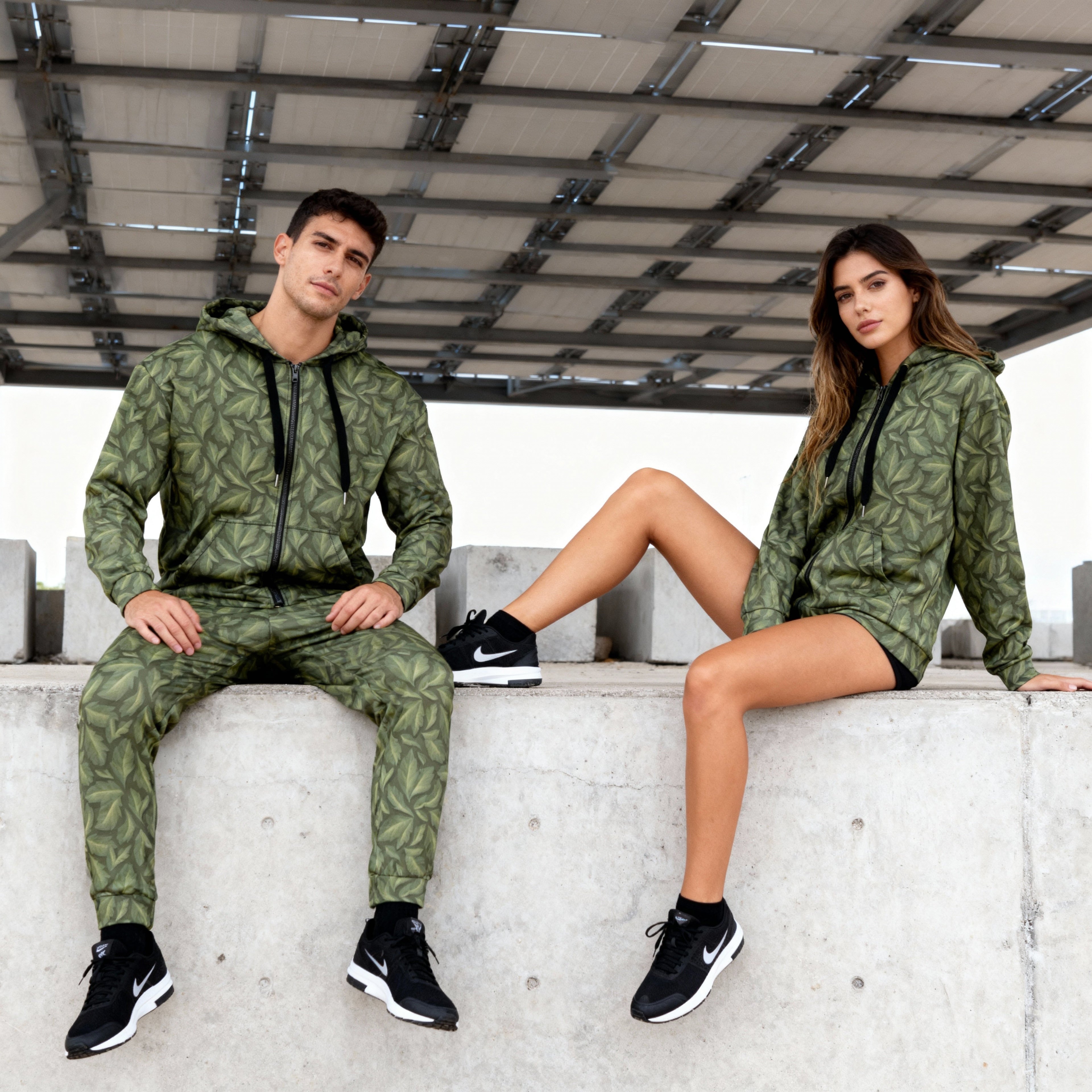 Sudadera con capucha y cremallera unisex BüBe