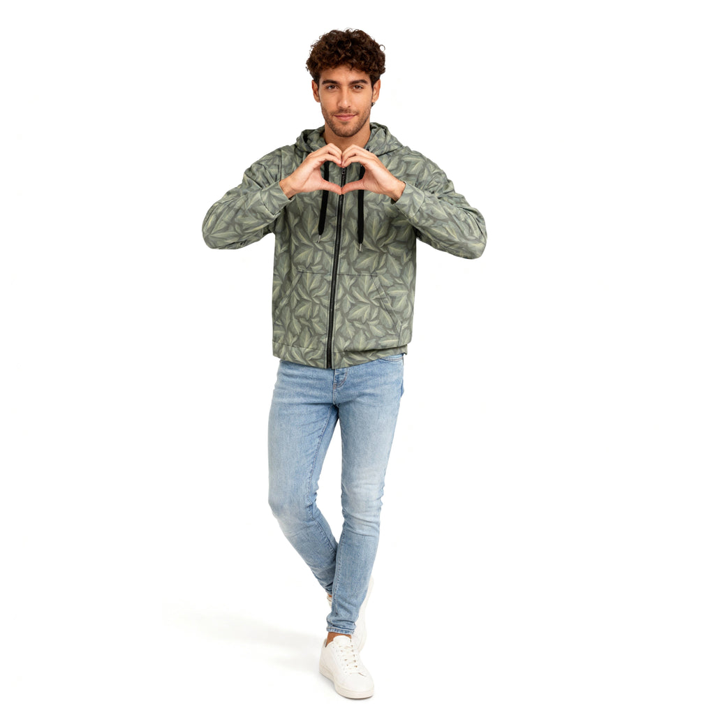 Sudadera con capucha y cremallera unisex BüBe