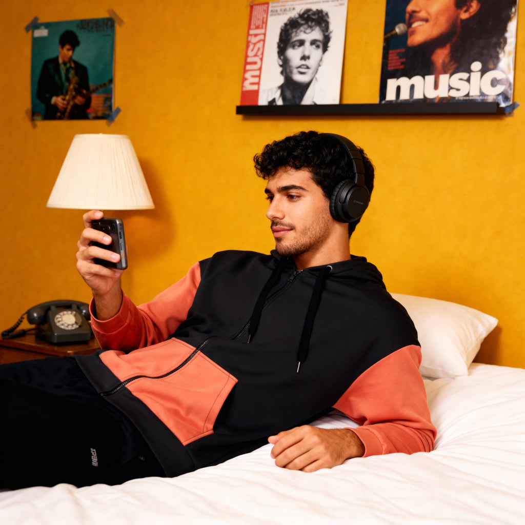 Sudadera Eclipse Coral