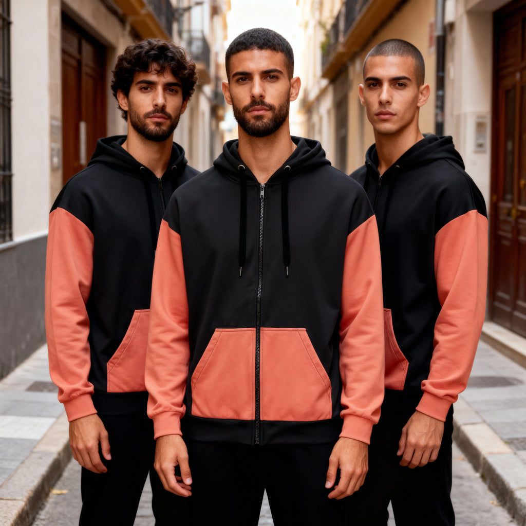 Sudadera Eclipse Coral