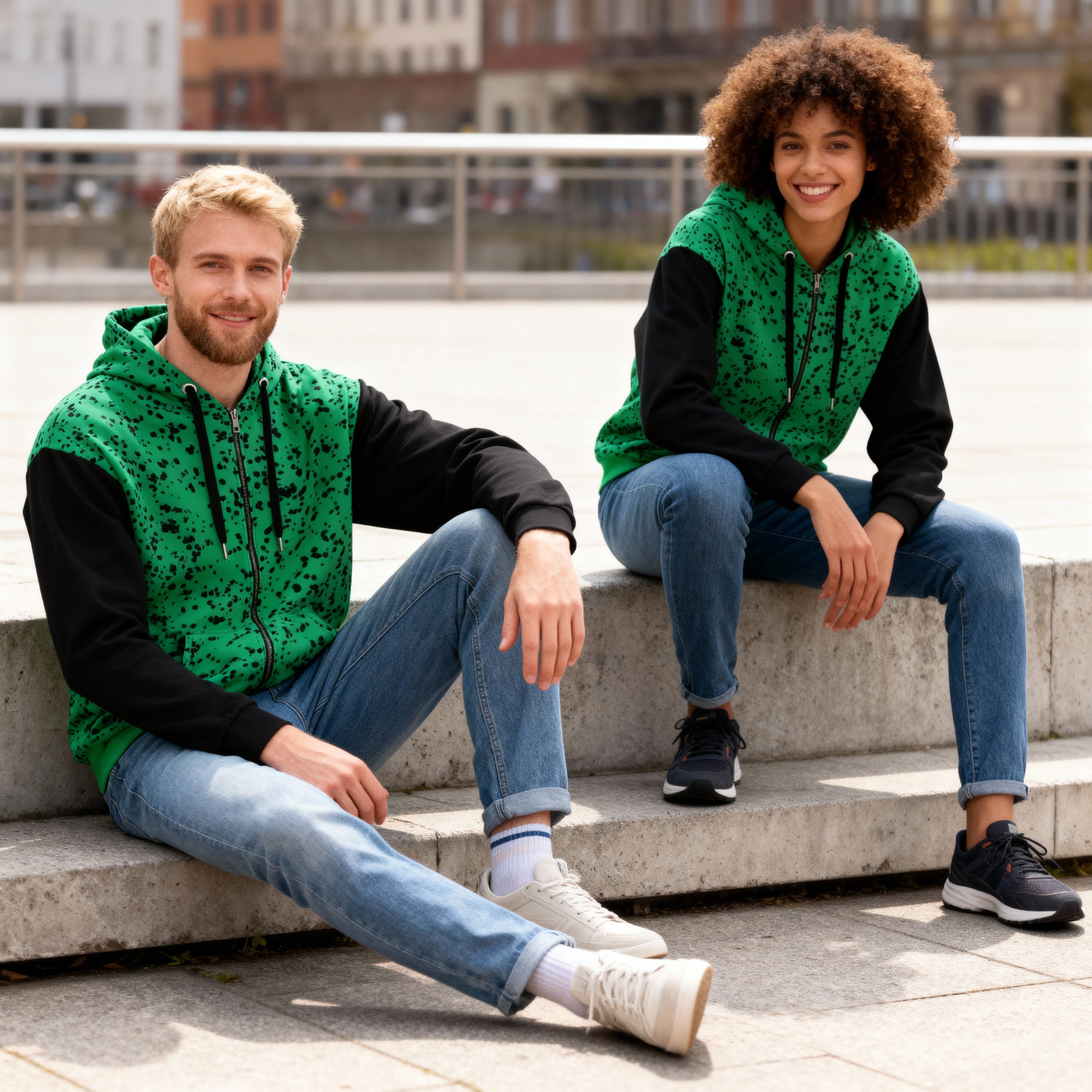 Sudadera Pixel Selva