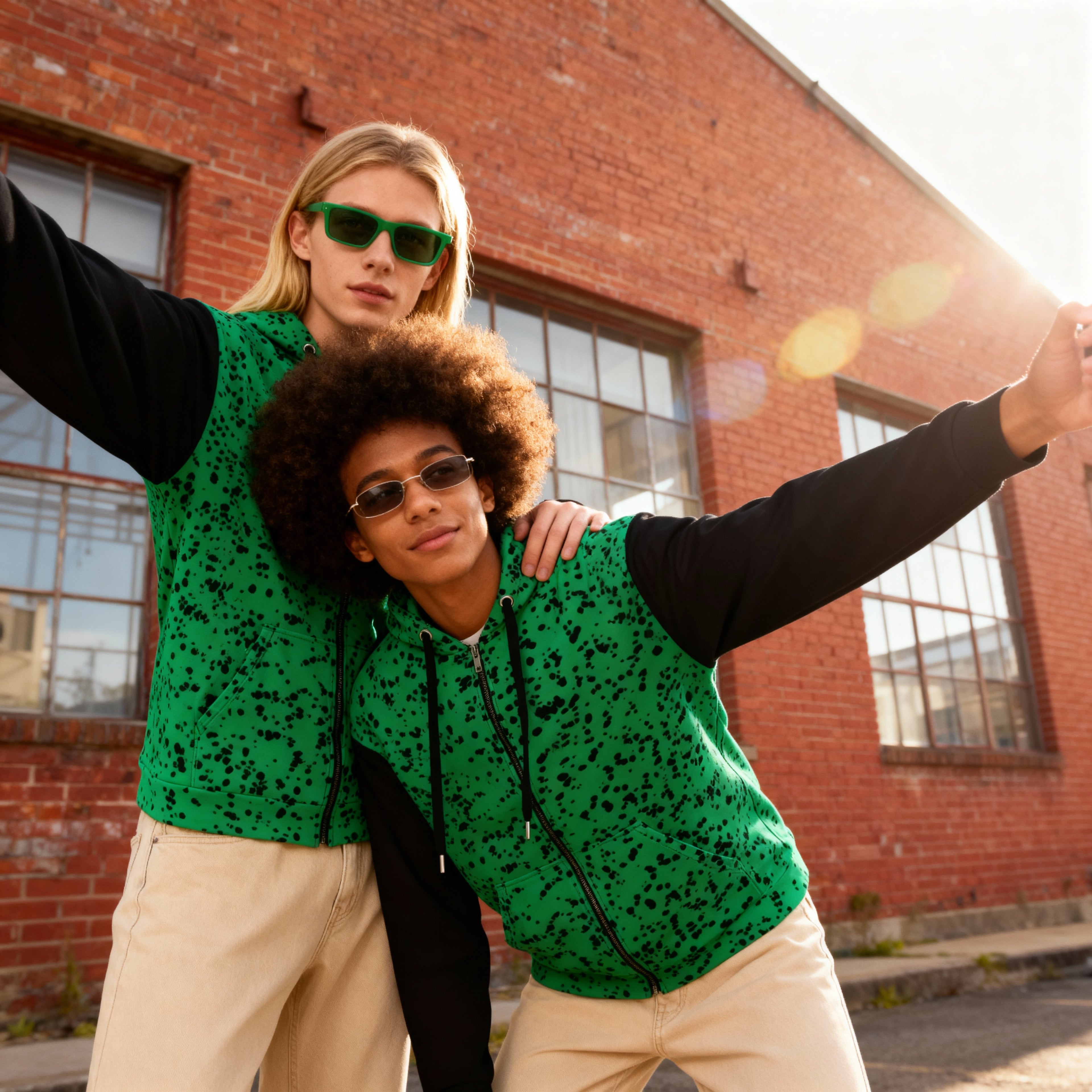 Sudadera Pixel Selva