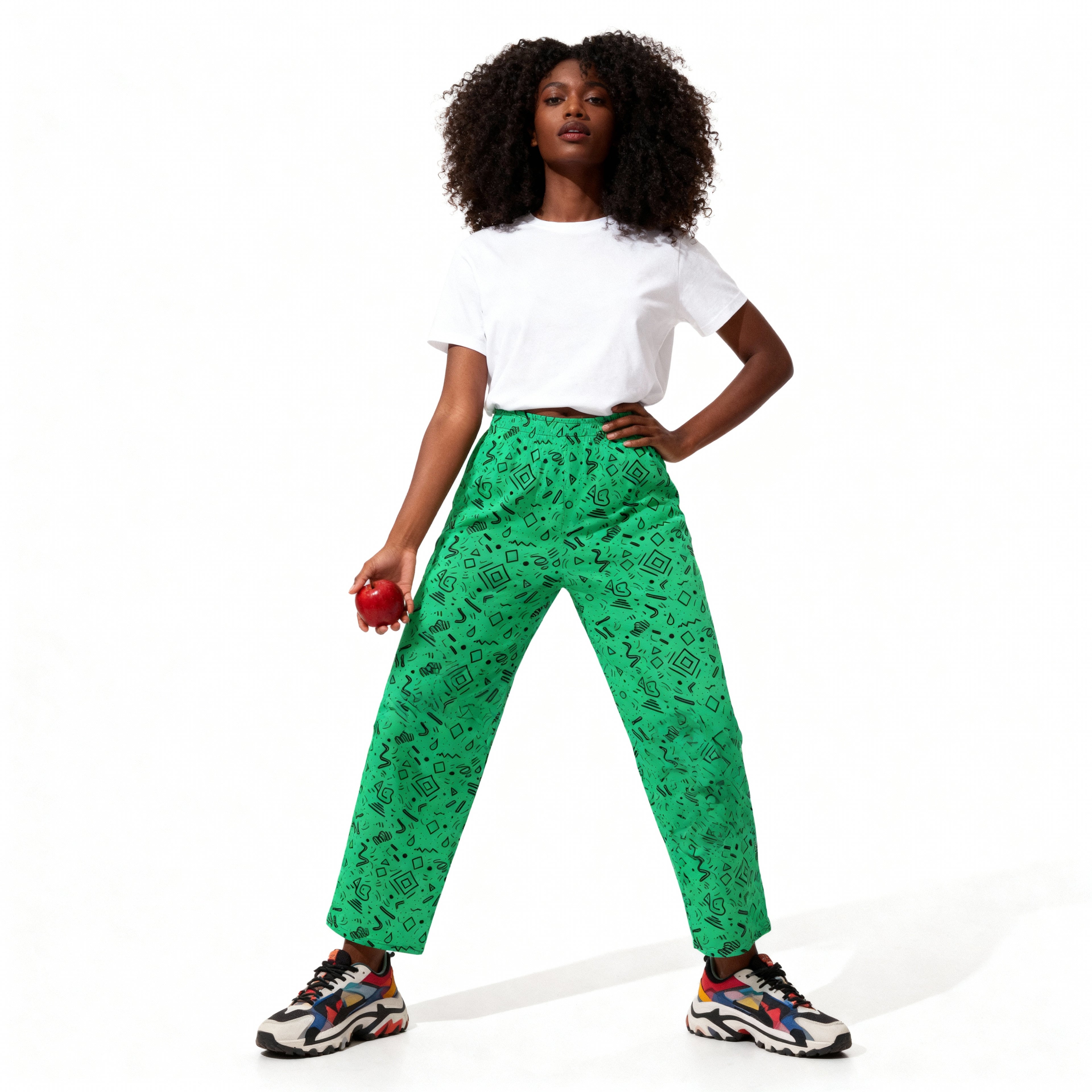 Nébula Lima – Pantalón de pierna ancha