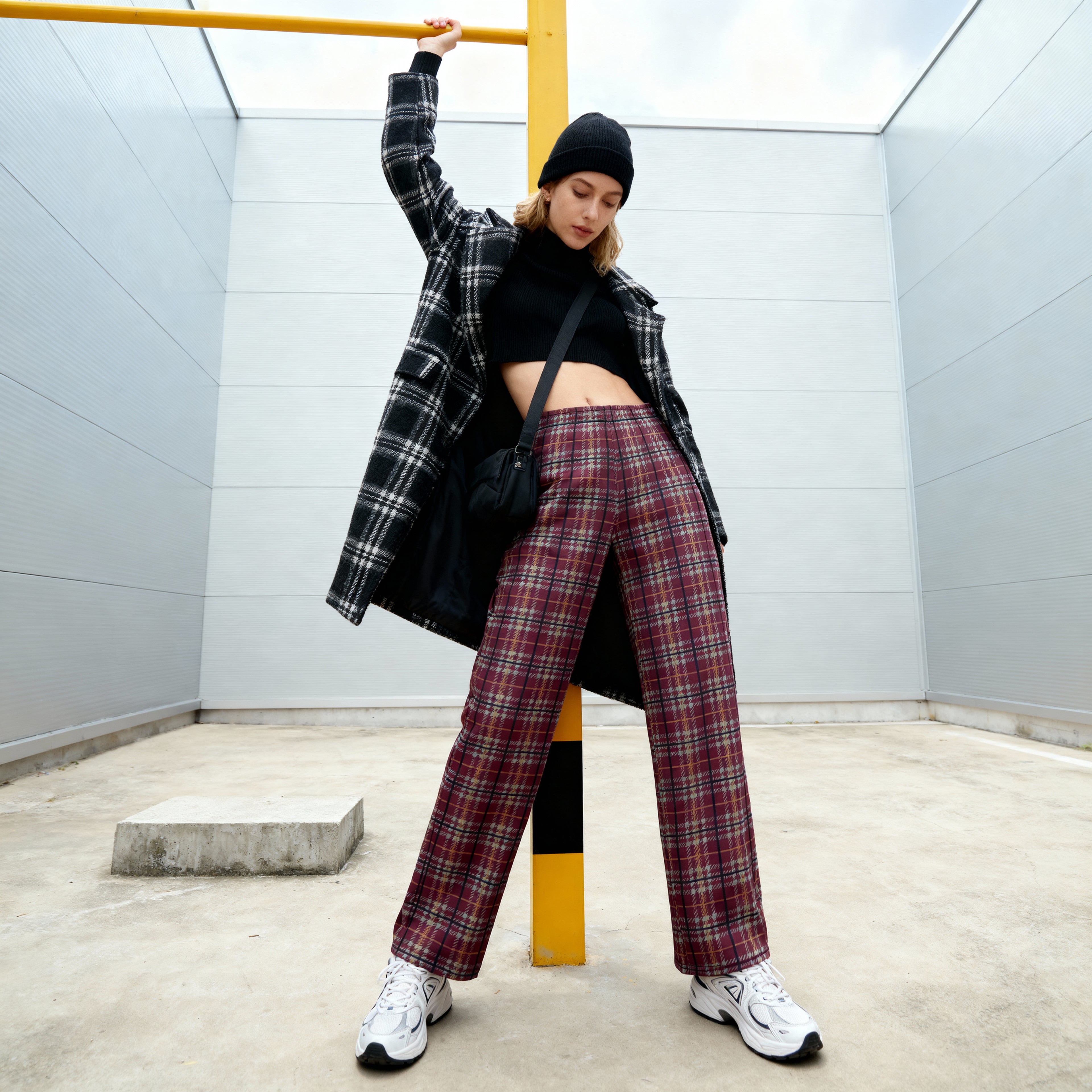 Pantalón Tartán Rubí