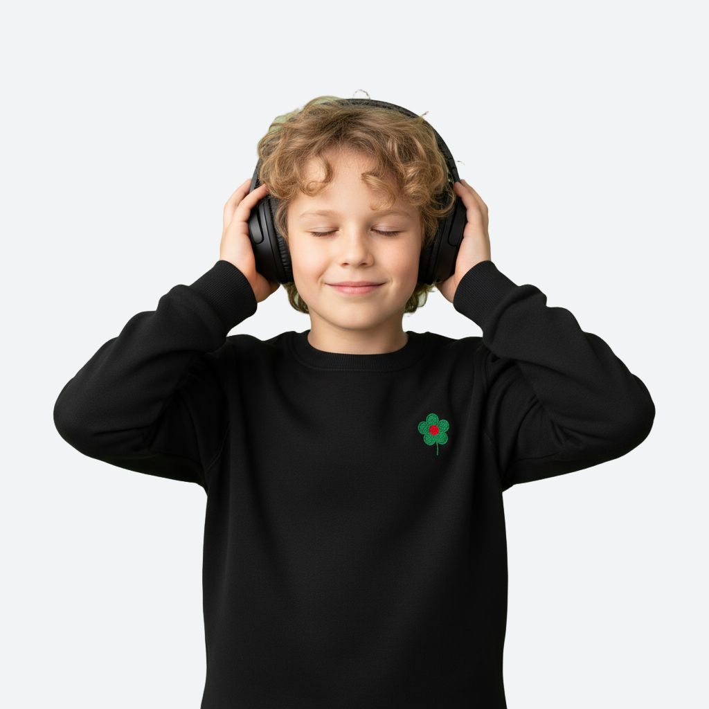 Sudadera Infantil Núcleo Verde BüBe Kids